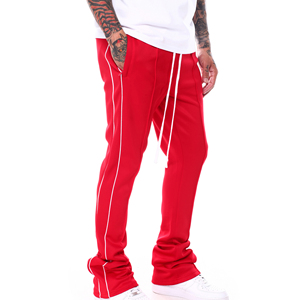 Nuevos pantalones apilados Joggers personalizados de alta calidad para hombres Pantalones apilados de tendencia para hombres de nuevo diseño - Product Image 5