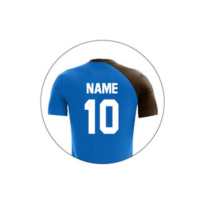 Conjunto de camiseta de fútbol con logotipo personalizado, uniformes de fútbol sublimados de secado rápido de alta calidad para niños y adultos, stock superior de impresión, nuevo nombre de equipo - Product Image 4