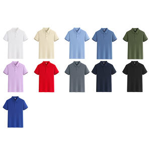 Camisa Polo de Uniforme de Golf Personalizada para Hombre, Nuevo Diseño con Logotipo Bordado, Color Sólido, Hecha de Poliéster - Product Image 2