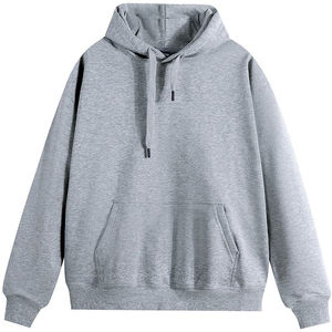 Sudaderas con capucha de algodón grueso de alta calidad para hombre Logotipo personalizado Sudadera con capucha vintage de gran tamaño para hombre en blanco - Product Image 1