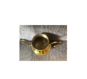 Brass Salt Bowl <b>Storage</b> Spice <b>Box</b> Shiny Polished Restaurants Uses at Reasonable Rate Herb & Spice Tools - Product Image 1