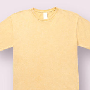 Alta calidad lavado recortado Boxy Fit Boxy camiseta Casual ácido lavado Vintage camisas venta al por mayor ropa de calle - Product Image 3