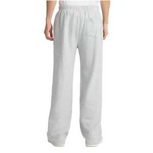 Pantalons de jogging décontractés personnalisés, poids lourd, lavage clair, pantalons pour hommes, tissu peigné de haute qualité, coupe droite, écologiques - Product Image 2