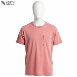 T-shirt pour homme sans manches à col rond respirant en coton 100% avec poche, impression de logo personnalisée, prix d'usine de haute qualité - Product Image 1
