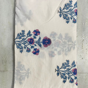 Jaipur fabriqué à la main 100% coton bloc de main imprimé tissu fait à la main traditionnel écologique respirant bloc impression coton tissu - Product Image 1