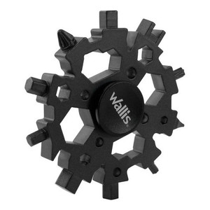 Wallis K900381 Multiutensile universale portatile 22 funzioni in acciaio inossidabile nero - Product Image 4