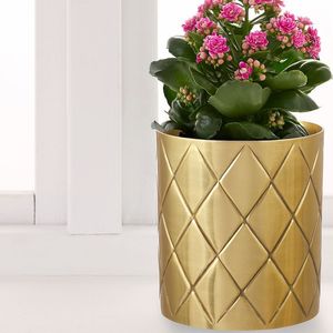 Luxury Modern Design Aluminum Glossy Flower <b>Vase</b> Handmade Metal <b>Vase</b> for <b>Wedding</b> & Home Floor Decoration - Product Image 6