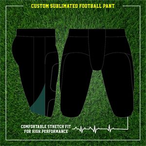 Uniforme de football américain personnalisé cousu vierge ensembles de football respirant maillot de pratique uniforme de football américain - Product Image 5