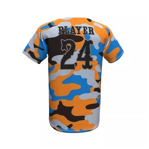 Veste de sport unisexe personnalisée de haute qualité à deux boutons, maillot de baseball et softball respirant et à séchage rapide, uniforme le plus vendu - Product Image 2