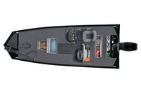 Kinocean 16ft 5m haute vitesse en aluminium basse bateau de pêche Jon bateau avec Console centrale