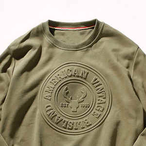 Nueva marca nueva moda bordado personalizado buena calidad envío rápido sudadera mejor precio sudaderas en relieve - Product Image 4