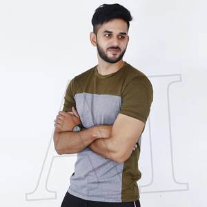 เสื้อยืดโอเวอร์ไซส์ของผู้ชายคุณภาพสูงพร้อมดีไซน์ไหล่ตกเสื้อยืดธรรมดาพิมพ์ลายแบบกำหนดเองเสื้อยืดโอเวอร์ไซส์ - Product Image 4