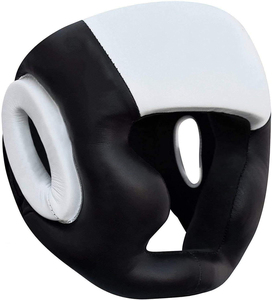 High Quality Genuine Leather Boxing <b>Head</b> Guard for MMA <b>Training</b> - Product Image 5