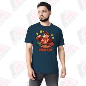 เสื้อยืดผ้าลูกฟูกนุ่มสบายเป็นพิเศษสำหรับผู้ชายเสื้อยืดผ้าลูกฟูกสำหรับตกแต่งผ้าเดนิมผ้าลูกฟูกสำหรับฤดูร้อนเป็นมิตรกับสิ่งแวดล้อม - Product Image 3