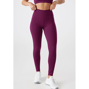 Leggings de Yoga Transpirables y Ligeros, Cintura Media, Largo Completo, para Mujer, Ecológicos, de Spandex/Poliéster, Suaves como la Mantequilla - Product Image 5