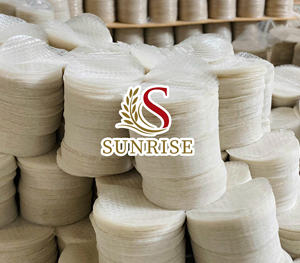 Rollos de Primavera de papel de arroz redondo/cuadrado de 22cm, alimentos secos de Vietnam exportados directamente (WA: + 84 91 817 69 76-Sra. Jane) - Product Image 3