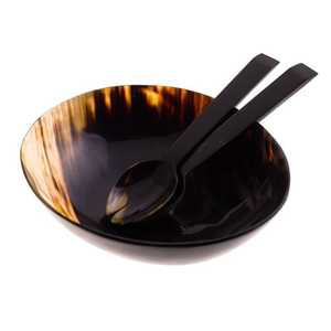 Elegante cuenco de cuerno para manualidades naturales para almacenamiento de tocador de baño - Product Image 2