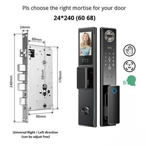 ระบบล็อคประตูอัจฉริยะไร้สายพร้อมกล้อง  รองรับ Wifi  ไม่ต้องใช้กุญแจ  ควบคุมผ่านแอป Tuya - Product Image 5