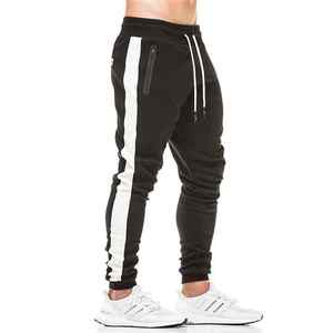 Hot Selling High-Quality Anti-Wrinkle Plain Dyed Man Trouser | 2024-25 Side Striped <b>Jogger</b> Pants <b>Slim</b> Fit with Custom Logo - Product Image 6