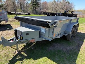 Remorque de ferme à benne basculante hydraulique à usage intensif de bonne qualité à vendre petite remorque de tracteur agricole - Product Image 6