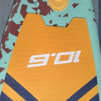 Planche à pagaie gonflable Spatium, nouveau design, pour adultes, planche de surf SUP pour les eaux océaniques, matériau PVC avec accessoire pompe