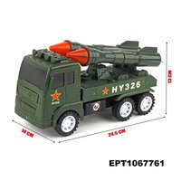 EPT Dollartoys Jouet éducatif pour enfants Rocket War Véhicule militaire Modèle de missile Launcher Battlefield Truck Car