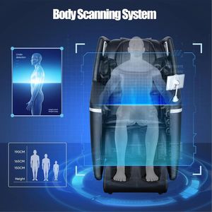 Manhattan Full Body Massage Zero Gravity Auto <b>Footrest</b> Auto Manual Massage Space Saving Delivers ultimate comfort and Stress - Product Image 5