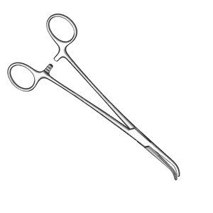 คีมหนีบผ้าเช็ดตัวทางการแพทย์แบบหนีบเพื่อผ่าตัดทำจากพลาสติก - Product Image 2