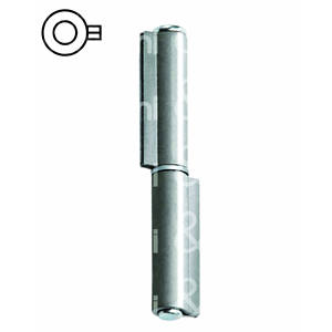 CHARNIÈRE LOURDE à 2 AILES avec goupille de levage en acier poli - Product Image 1