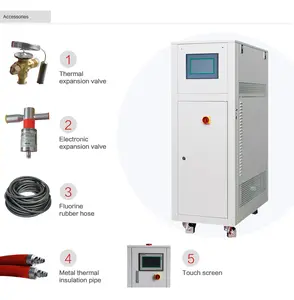 Изготовленный на заказ охладитель воды холодильного цикла циркулятор 2KW 3KW 5KW 7KW 9KW