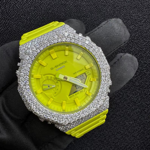 สำหรับ VVS Moissanite สายนาฬิกาสแตนเลสสตีลหรูหราเพชรแฟชั่นโบราณแก้วแซฟไฟร์นาฬิกาอัตโนมัติของขวัญ - Product Image 4