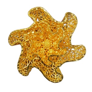 El mejor anillo de dedo de mujer chapado en oro Micro estilo Vintage, hebra de boda de perlas del fabricante indio, aleación de circón a granel de EE. UU. Europa - Product Image 1