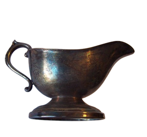 Vajilla de acero inoxidable con acabado brillante, salsera de metal de mesa para uso doméstico en la cocina - Product Image 3