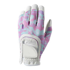 Gants de golf en cuir véritable imprimés numériquement, nouvelle arrivée, pour main gauche et droite, design unique, gants de golf en peau de mouton - Product Image 3