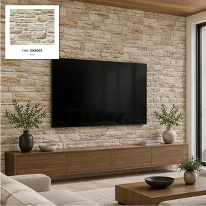 แผ่นหินตกแต่งผนังลายทรายแบบไม่เรียบ รุ่น DK6003 - Product Image 4