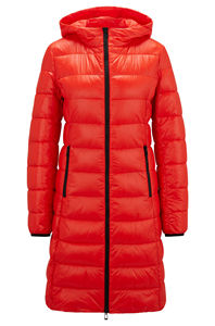 Veste matelassée pour femme personnalisée, à capuche, vêtements d'extérieur d'hiver, haute qualité, vente en gros, conception OEM, coton imprimé, imperméable, respirant - Product Image 5