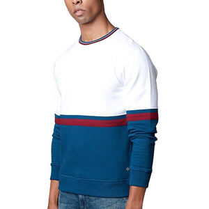 Sudadera de cuello redondo rosa personalizada para hombre, sudadera de alta calidad Unisex de algodón liso en blanco, sudaderas con capucha - Product Image 6