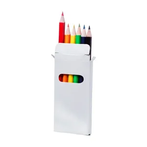 Crayons en bois Lionni colorés, gadgets personnalisés colorés - Product Image 5