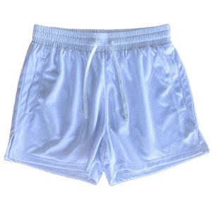 Precio barato Poliéster Gimnasio Pantalones cortos de sudor Patrón sólido personalizado Malla Estilo casual Pantalones cortos de baloncesto Tamaño al por mayor Unisex - Product Image 1