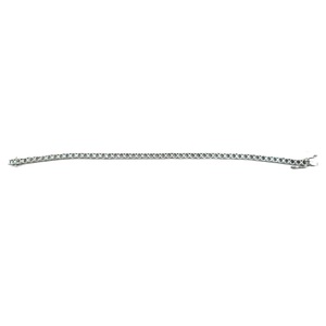 Fast Production Jewellery Specialized High Quality 18k <b>Solid</b> White <b>Gold</b> 8 Lock Semi Mount Classic Diamond <b>Bangles</b> Party Gift - Product Image 1