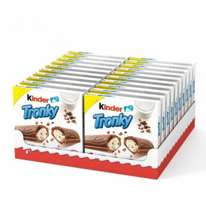 Barras de Chocolate Ferrero Kinder Tronky, Precio de Exportación al por Mayor, Paquete de 3 Barras de 3x5, Barras de Oblea Crujientes de 90g - Product Image 5