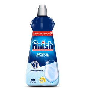 Finish Rinse and Shine Aid Lemon Sparkle, 400 ml, finition brillante et parfum citron rafraîchissant - Product Image 2