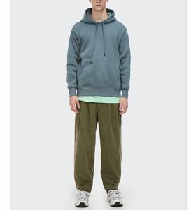 Sudadera con capucha de algodón verde en blanco 800gsm 360gsm 420gsm 500gsm Sudadera con capucha personalizada unisex de gran tamaño para hombres sudaderas con capucha gruesas y pesadas a granel - Product Image 6