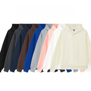 Nouveaux pulls à capuche en molleton de coton pour hommes à la mode en gros tous les jours décontracté surdimensionné respirant sweats à séchage rapide - Product Image 6