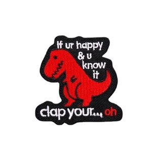 Écussons brodés en PVC 2D 3D personnalisés, badges attrayants, designs cool, écussons brodés en feutre pour chapeaux, vêtements, cercle, cœur - Product Image 6