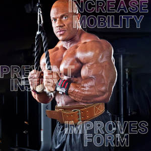 Ceinture de musculation pour homme en cuir de vache respirant, antidérapante, réglable, pour cross-fit, soulevé de terre, entraînement, soutien du dos, levage lourd - Product Image 5