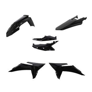 Acerbis Carbon & Steel Rear Plastic <b>Kit</b> for KTM Motorcycle Parts Compatible - Product Image 1