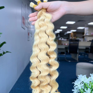 Cabello Remy Vietnamita Rubio Ondulado, Super Doble Trama, Liso, Hecho en Vietnam, Producto de Cabello Humano de Alta Calidad - Product Image 1