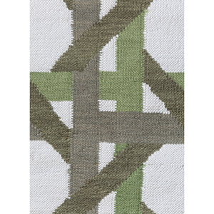Alhambra Green Flat Weaves Wool <b>Rugs</b> for Home Living Room Decorations Hallway Rectangle for Bedroom Use-Model Room Bedside <b>Rug</b> - Product Image 3