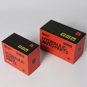 콘택트 렌즈 및 가발 포장을위한 스폰지 라이너 리본 클로저가있는 다채로운 골판지 턱 끝 상자 - Product Image 3